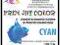 Tusz sublimacyjny Prim Jet Color Cyan 1000 ml