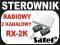 Sterownik radiowy RX-2K 2-kan 2 piloty P-2 SATEL