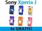 Etui PINGWIN do Sony Xperia J ST26i +2x FOLIA