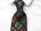 PAISLEY śliczny przepiękny krawat jedwabny PA