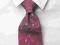 SEIDENFALTER lśniąćy przepiękny krawat jedwabny KK