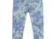 ZARA NOWE LEGGINSY JAK JEANSY KWIATY 140