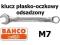 KLUCZ PŁASKO-OCZKOWY ODSADZONY 111M-7 BAHCO W-wa