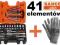 ZESTAW 41 szt. 1/4'' i 1/2'' S410 BAHCO - W-wa