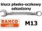 KLUCZ PŁASKO-OCZKOWY ODSADZONY 111M-13 BAHCO W-wa