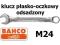 KLUCZ PŁASKO-OCZKOWY ODSADZONY 111M-24 BAHCO W-wa