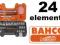 ZESTAW 24 szt. KLUCZY  1/2'' S240 BAHCO - Warszawa