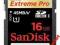SanDisk Extreme PRO SDHC 16 GB UHS1 (45 MB/s)