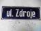 tablica z nazwa ulicy