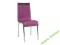 KRZESŁO METALOWE EKOSKÓRA H-161 FIOLET SIGNAL NEW!