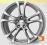 KOMPLET NOWYCH ALUFELG TURN 7,5 x 17 polar-srebrny