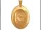 ZŁOTY pr.585 MEDALIK OWALNY MATKA BOSKA