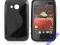 S-CASE GUMOWE ETUI HTC DESIRE 200 + FOLIA