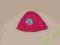 COCCODRILLO Czapka Pink  r:44PROMOCJA