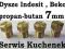 DYSZE GAZ PROPAN-BUTAN KUCHENKI: BEKO ,INDESIT 7mm