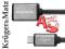 FIRMOWY KABEL gniazdo USB - wtyk micro USB - 1metr