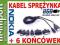 NOKIA Kabel / Ładowarka Sprężynka +6 Wtyczek