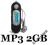 NOWY ODTWARZACZ MP3 CLASSIC 2GB 4 KOLORY + MIKI