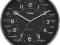 Zegar ścienny Twins A792 czarny