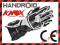 Rękawice KNOX HANDROID Białe Sport SKÓRA FULL CE