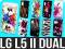 LG L5 II 2 DUAL ETUI+FOLIA OBUDOWA POKROWIEC CASE