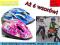 KASK ROWEROWY DZIECIĘCY DO ROWERKA REGULOWANY S M