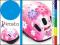 Kask na rower Axer PINK FLOWER M 52-56cm