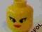 4AFOL LEGO Yellow Minifig Head Female 3626bpb021