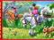 PUZZLE CASTORLAND  260 ELEMENTÓW-PRZEJAŻDŻKA KONNA