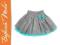 R:92 ŚLICZNA SPÓDNICA Z TIULEM, POLSKI PRODUKT