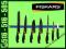 FISKARS ZESTAW NOŻY NOŻE KUCHENNE 7szt BLOK LISTWA