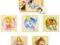 DREWNIANE PUZZLE w pudełku Disney PRINCESS 4el 6w1