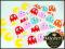 PACMAN - 20cm naklejka stickers full collor