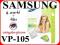 WORKI DO ODKURZACZ SAMSUNG VP105 DORSA STELLAR -S2