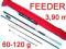 WĘDKA JAXON BLACK ARROW FEEDER 3,9m 60-120g nowość