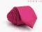 WĄSKI KRAWAT ŚLEDŹ ++ AMARANTOWY BISKUPI MAGENTA +