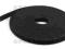 Taśma rzepowa  9mm 5m czarna FV P-ń
