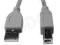 KABEL USB 2.0 A-B M/M 1.8M SZARY