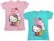 T-Shirt Koszulka Hello Kitty - Turkus 128/134 cm