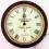 PIĘKNY ZEGAR RETRO ŚR 53 CM