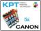 5x Tusz Canon 520 521 XL MP560 568 620 628 630 638