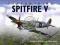 Spitfire Supermarine V  Metalowy plakat blacha
