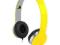 Sluchawki z mik. LogiLink HS0030  HQ, zolte