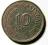 W.213. SINGAPUR 10 CENTS 1979
