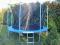 TRAMPOLINA OGRODOWA FT10 306CM+PODWÓJNE NOG+DRABIN
