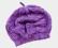 *H&amp;M* BERET _PODSZEWKA _KOKARDKA _ fiol _74/80