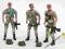 ZESTAW ARMIA -  3 żołnierzyki 15 cm