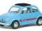 FIAT 500 1:24 auto metal KT5004W KINSMART