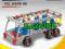 autobus AUTO model klocki metal KL394 DIY EduCORE