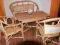Przepiękny zestaw fotele+ stół Komplet EKSKLUZYWNY